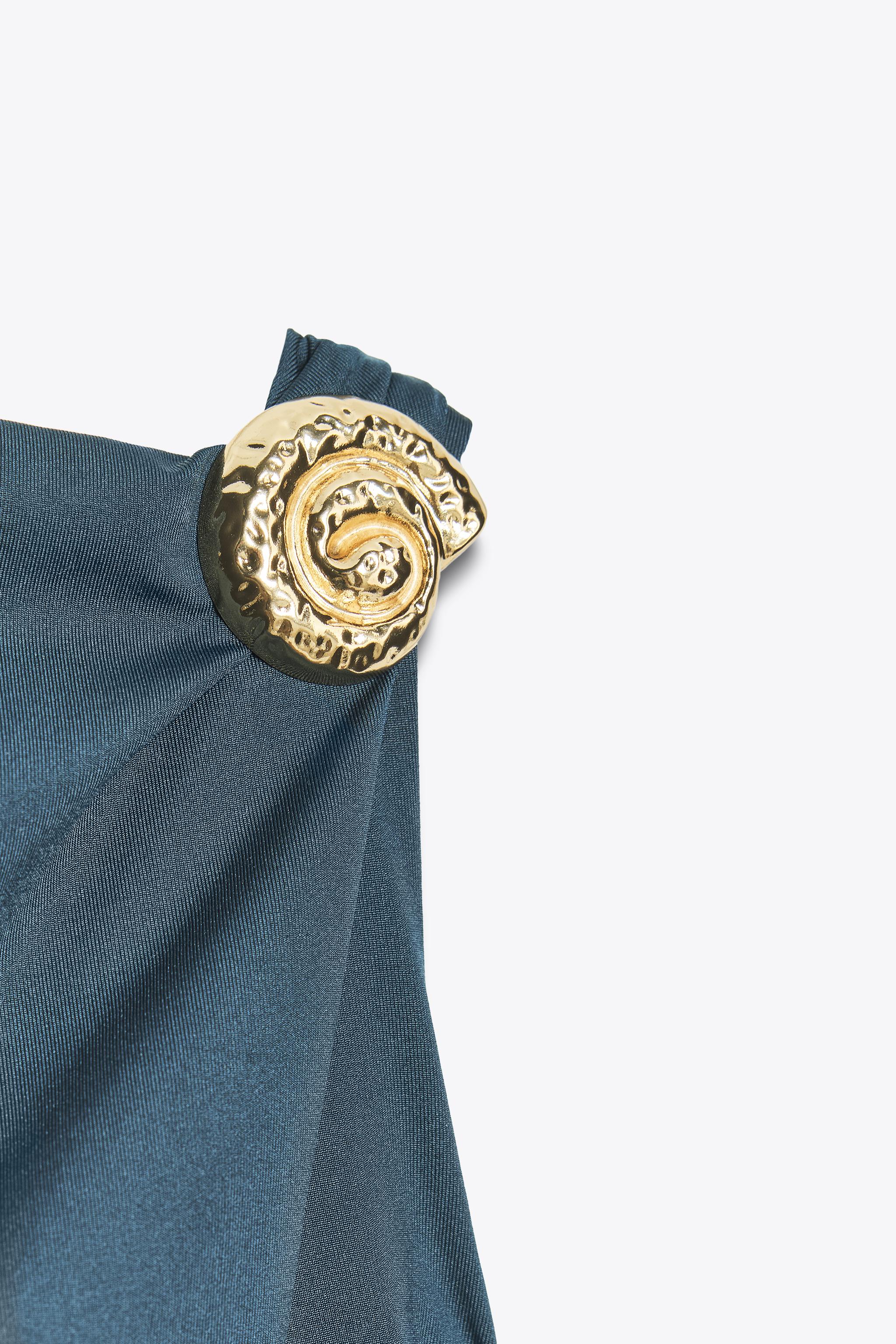 ROBE EN POLYAMIDE COQUILLAGE